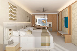 Junior Suite Double Tropical View at Secrets Impression Isla Mujeres